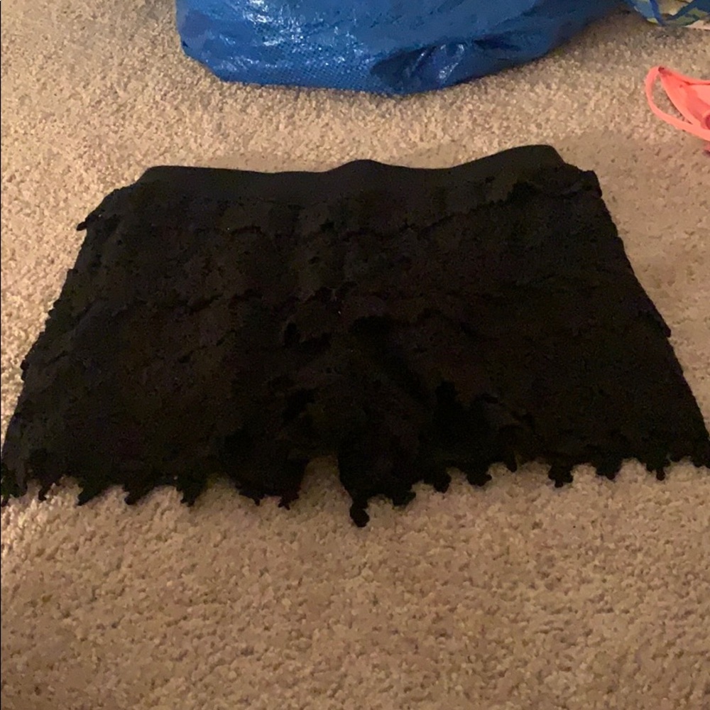 Lblack dressy shorts